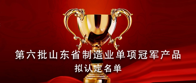 捷報(bào)頻傳！青島義龍入選第六批山東省制造業(yè)單項(xiàng)冠軍產(chǎn)品擬認(rèn)定名單