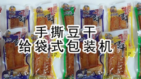 【真空系列5】手撕豆干給袋式真空包裝機(jī)